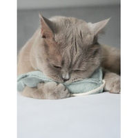 Produktbild von Kater Kasimir XL Spielmäuse für Katzen aus reiner Schurwolle mit Katzenminze, Baldrian und Matatabi 3er Set