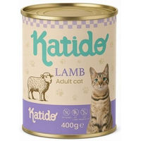Produktbild von KATIDO Adult Katzen Nassfutter Lamm Stückchen in Sauce Getreidefrei 400g