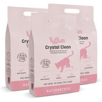 Produktbild von KatKare Crystal Clean Smarte Katzenstreu Silikatstreu 3x6,2 l