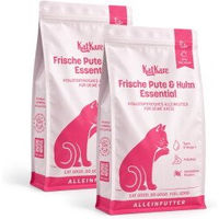Produktbild von KatKare Essential Katzenfutter Pute & Huhn 2x3 kg