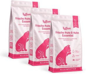 KatKare Essential Katzenfutter Pute und Huhn 3x4,5 kg – Bild 1 von 1