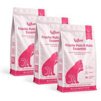 Produktbild von KatKare Essential Katzenfutter Pute und Huhn 3x4,5 kg