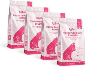 KatKare Essential Katzenfutter Pute und Huhn 4x6 kg – Bild 1 von 1