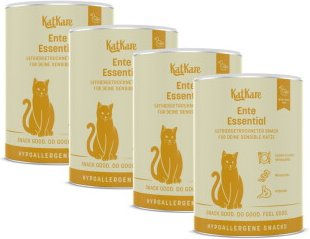 KatKare Hypo Ente Essential Katzenfutter 4x90 g – Bild 1 von 1