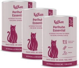 KatKare Hypo Perlhuhn Essential Hypoallergenes Katzenfutter für alle Altersstufen 3x90 g – Bild 1 von 2