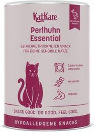 KatKare Hypo Perlhuhn Essential Hypoallergenes Katzenleckerli für alle Altersstufen 90 g – Bild 1 von 2
