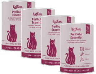 KatKare Hypo Perlhuhn Essential Katzenfutter 4x90 g – Bild 1 von 1