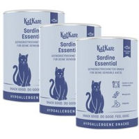 Produktbild von KatKare Hypo Sardine Essential Hypoallergenes Katzenfutter für alle Altersstufen 3x90 g
