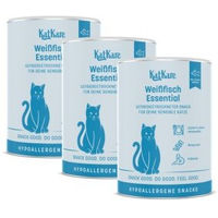 Produktbild von KatKare Hypo Weissfisch Essential Hypoallergener Schleck-Snack für Katzen 3x90 g