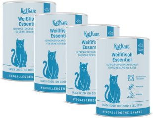 KatKare Hypo Weissfisch Essential Katzenfutter 4x90 g – Bild 1 von 1