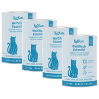 Produktbild von KatKare Hypo Weissfisch Essential Katzenfutter 4x90 g