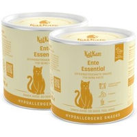 Produktbild von KatKare Hypoallergener Gefriergetrockneter Katzen Snack Ente Essential 2x70 g