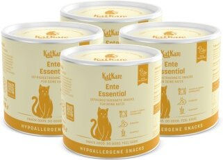 KatKare Hypoallergener Gefriergetrockneter Katzen Snack Ente Essential 4x70 g – Bild 1 von 2