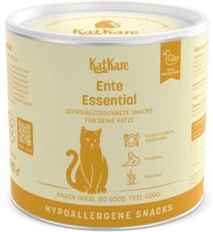 KatKare Hypoallergener Gefriergetrockneter Katzen Snack Ente Essential 70 g – Bild 1 von 2