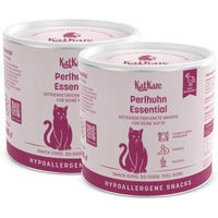 Produktbild von KatKare Hypoallergener Gefriergetrockneter Katzen-Snack Geflügel 2x70 g