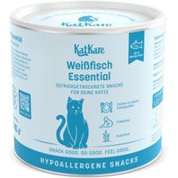 Produktbild von KatKare Hypoallergener Gefriergetrockneter Katzen-Snack Weissfisch Essential 70g