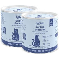 Produktbild von KatKare Hypoallergener Gefriergetrockneter Snack Sardine Essential 2x70 g