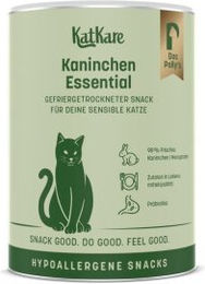 KatKare Kaninchen Essential Katzen Snack 90 g Monoprotein gefriergetrocknet – Bild 1 von 1