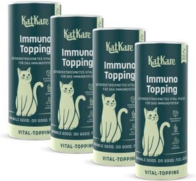 KatKare Vital Toppings Immuno für Katzen 4x90 g – Bild 1 von 1