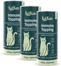 KatKare Vital Toppings Immuno Katzen Ergänzungsfutter 3x90 g – Bild 1 von 1