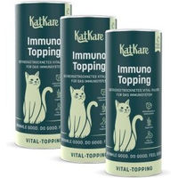 Produktbild von KatKare Vital Toppings Immuno Katzen Ergänzungsfutter 3x90 g