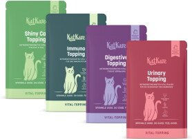 KatKare Vital Toppings Schnupperbox Pulver für Katzen 4x25g – Bild 1 von 2