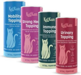 KatKare Vital Toppings Senior Box 4x90g für Katzen – Bild 1 von 1