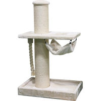 Produktbild von Kattens No. 1 Kratzbaum Sailor für Katzen in Creme aus Holz, Plüsch und Sisal