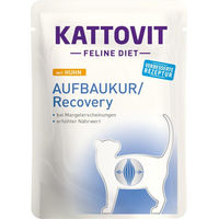 Produktbild von Kattovit Aufbaukur Huhn Nassfutter für Katzen 24x85g