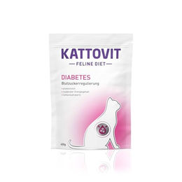 Kattovit Diabetes Trockenfutter für Katzen zur Blutzuckerregulierung und Gewichtskontrolle 6 x 400 g – Bild 1 von 1