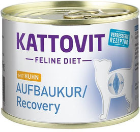 Produktbild von Kattovit Feline Diet Aufbaufutter Huhn Nassfutter für Katzen 12x185g