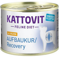 Produktbild von Kattovit Feline Diet Aufbaufutter Huhn Nassfutter für Katzen 12x185g