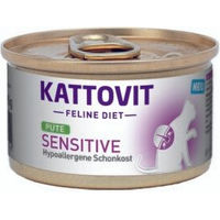 Produktbild von Kattovit Feline Diet Nassfutter Katze Sensitive Adult Pute Getreidefrei Monoprotein 12x85 g