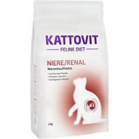 Produktbild von Kattovit Feline Diet Niere Renal Trockenfutter Diätnahrung für erwachsene Katzen 4 kg - 4 kg