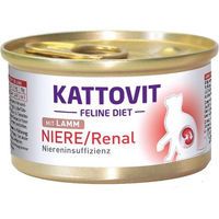 Produktbild von Kattovit Feline Diet Renal Nassfutter Lamm für Katzen 12x85g