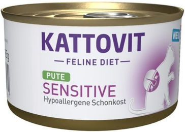Kattovit Feline Diet Sensitive Hypoallergenes Diätfutter Pute für Katzen Adult 12 x 85 g - 12 x 85 g – Bild 1 von 8
