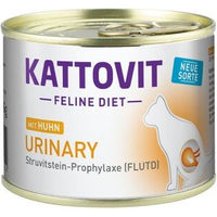 Produktbild von Kattovit Feline Diet Urinary Diät Nassfutter für erwachsene Katzen mit Huhn 24x185 g