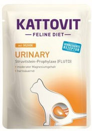 Produktbild von Kattovit Feline Diet Urinary Diät Nassfutter für erwachsene Katzen mit Huhn 48x85 g