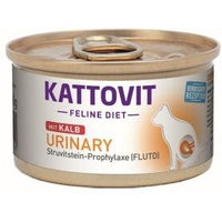 Produktbild von Kattovit Feline Diet Urinary Diätfutter für erwachsene Katzen mit Kalb glutenfrei 24x85 g