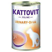 Produktbild von Kattovit Feline Diet Urinary Drink Diätfutter für erwachsene Katzen mit Hühnerstückchen 24 x 135 ml - 135 ml
