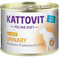 Produktbild von Kattovit Feline Diet Urinary Katzen Nassfutter Huhn 12x185g