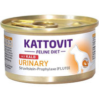 Produktbild von Kattovit Feline Diet Urinary Katzen Nassfutter Kalb 12x85g