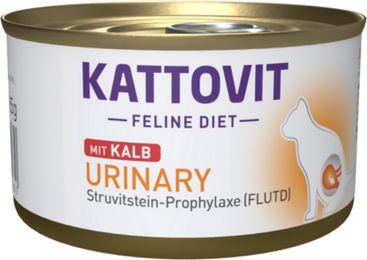 Kattovit Feline Diet Urinary Katzen Nassfutter Kalb Adult 12 x 85 g - 12 x 85 g – Bild 1 von 4