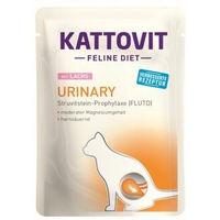 Produktbild von Kattovit Feline Diet Urinary Nassfutter für Katzen Adult Lachs 48x85 g