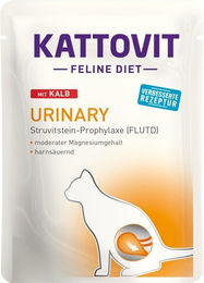 Kattovit Feline Diet Urinary Nassfutter für Katzen mit Kalb 24 x 85 g - 24 x 85 g – Bild 1 von 3