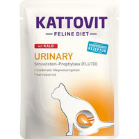 Produktbild von Kattovit Feline Diet Urinary Nassfutter für Katzen mit Kalb 24 x 85 g - 24 x 85 g