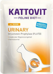 Kattovit Feline Diet Urinary Nassfutter Huhn Diätfutter für erwachsene Katzen 24 x 85 g - 24 x 85 g – Bild 1 von 2