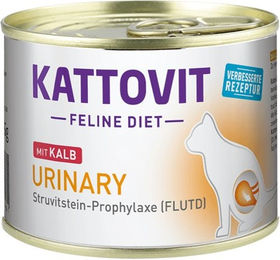 Kattovit Feline Diet Urinary Nassfutter Kalb für erwachsene Katzen 185 g - 6 x 185 g – Bild 1 von 5
