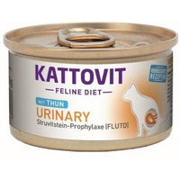 Produktbild von Kattovit Feline Diet Urinary Nassfutter Katze Adult Thunfisch Glutenfrei 12x85 g - 12 x 85 g