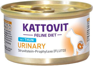 Produktbild von Kattovit Feline Diet Urinary Nassfutter mit Thunfisch für Katzen 24x85g